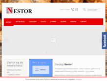 Tablet Screenshot of nestor.biz.pl